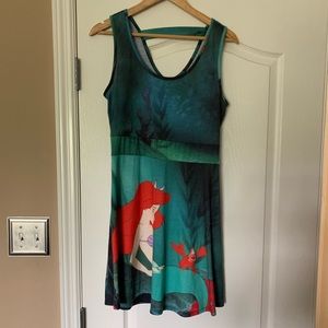 Disney Ariel Little Mermaid Hot Topic dress L